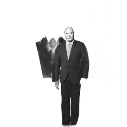 jacket, staff, face, mask, photorealistic, concept art, thetans, caught transparent PNG cut-out