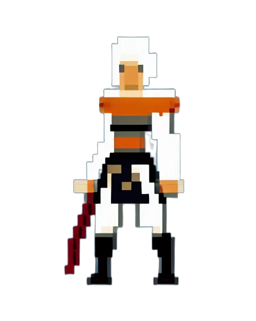 sword, staff, weapon, robot transparent PNG cut-out