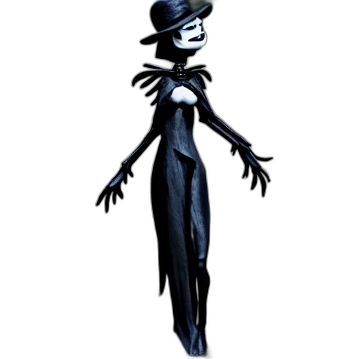 hat, staff, dress, robot transparent PNG cut-out