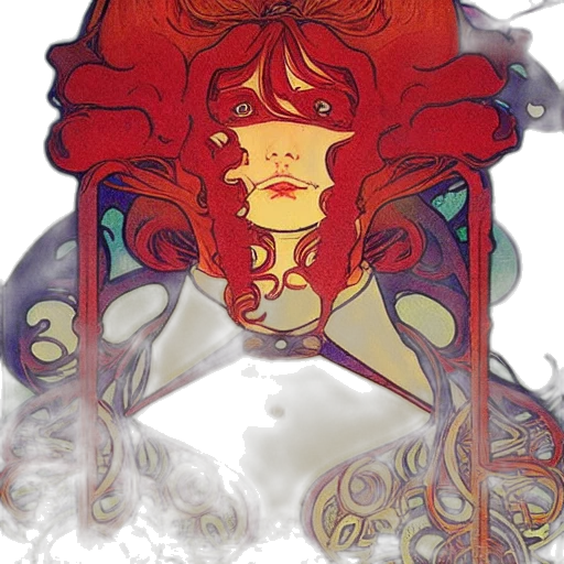 crown, mask, jewelry, face, concept art, fantasy art, watercolor, comic book art transparent PNG cut-out