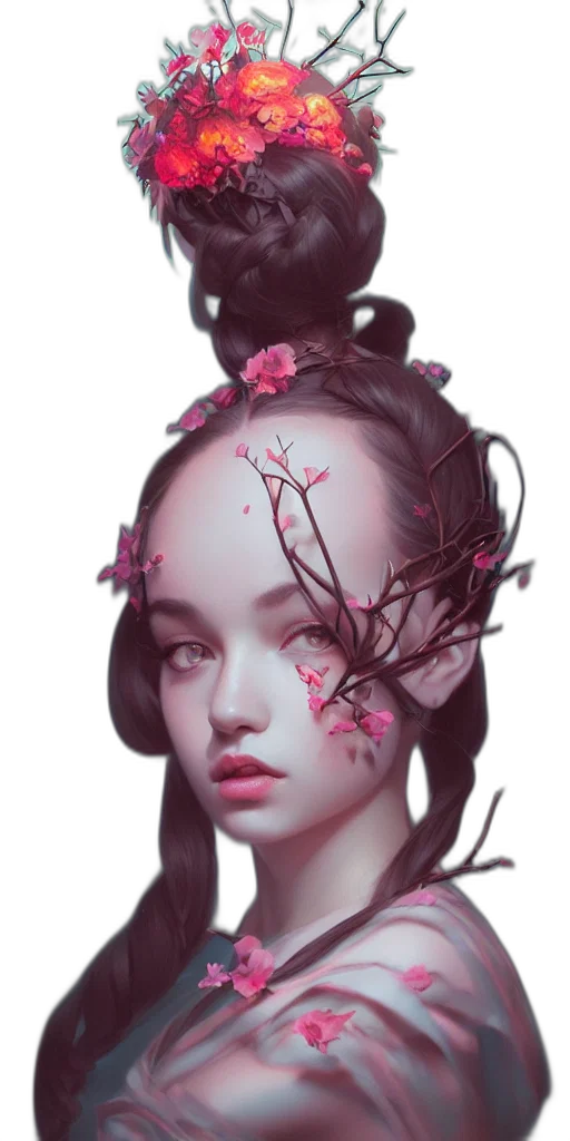crown, face, mask, creature transparent PNG cut-out