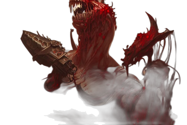 dragon, creature, weapon, concept art, fantasy art, photorealistic, pixel art, red transparent PNG cut-out