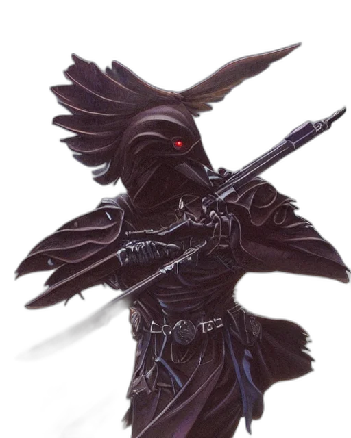 mask, staff, sword, dragon transparent PNG cut-out
