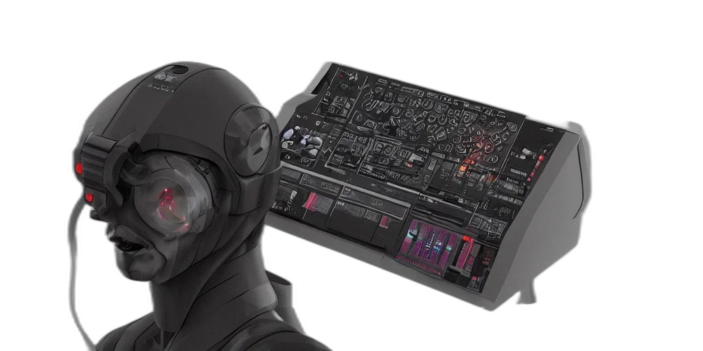 robot, cyberpunk, elektron, machinedrum transparent PNG cut-out