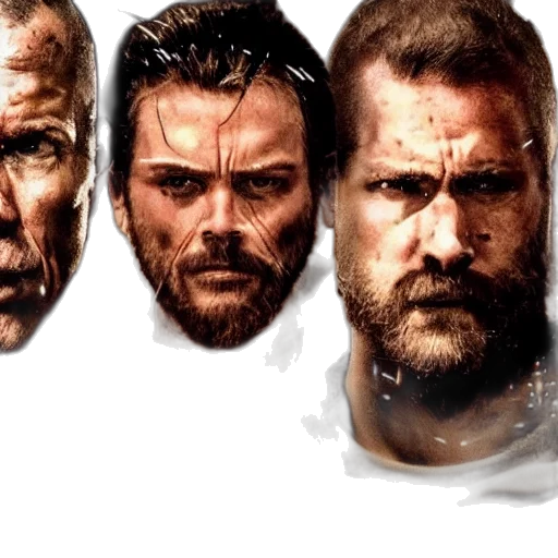 face, concept art, comic book art, photorealistic transparent PNG cut-out