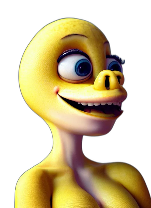 mask, face, creature, animal, 3d render, concept art, photorealistic, cartoon transparent PNG cut-out