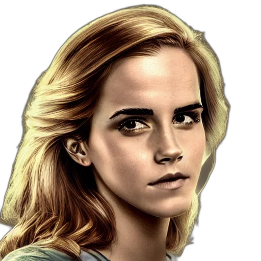 face, hair, staff, jewelry, photorealistic, comic book art, fantasy art, concept art transparent PNG cut-out