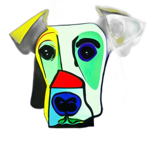 mask, face, animal, staff, cartoon, photorealistic, concept art, 3d render transparent PNG cut-out