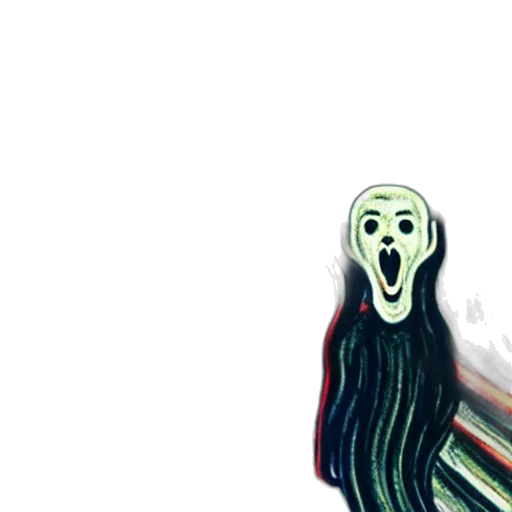 mask, hair, creature, face transparent PNG cut-out