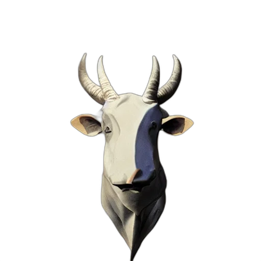 animal, mask, crown, face, 3d render, concept art, photorealistic, fantasy art transparent PNG cut-out