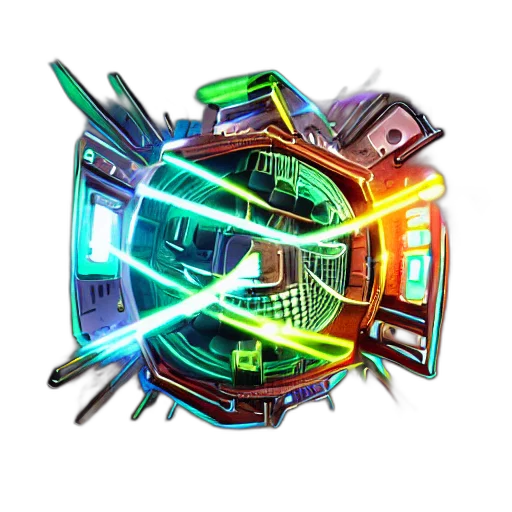 weapon, robot, staff, mask transparent PNG cut-out