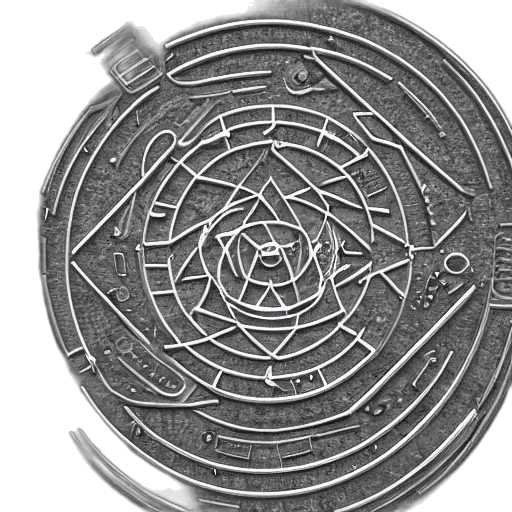 jewelry, crown, sword, concept art, crop, circles, symbol, attracting transparent PNG cut-out