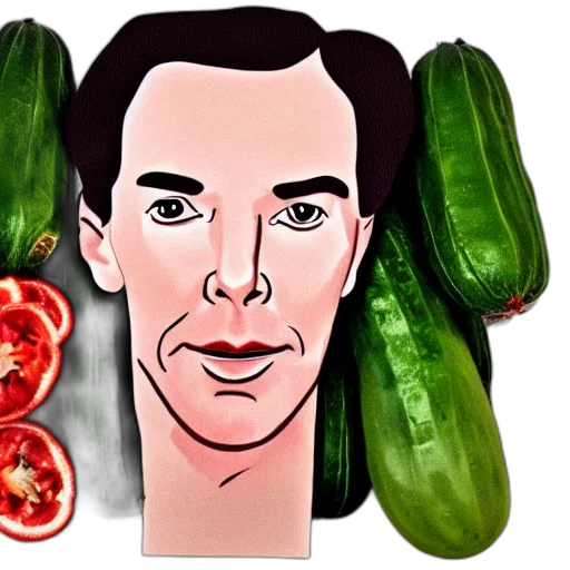 food, face, mask, photorealistic transparent PNG cut-out
