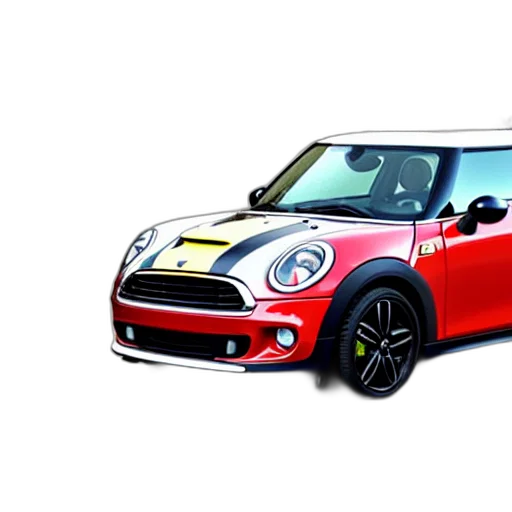 car, 3d render, photorealistic, concept art transparent PNG cut-out