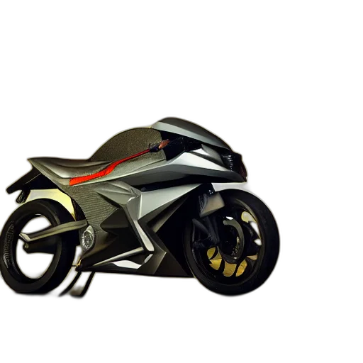 3d render, concept art, photorealistic, cartoon, still, blade, runner, honda transparent PNG cut-out