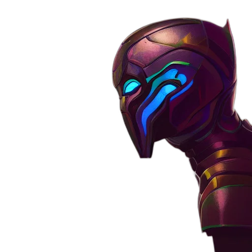mask, robot, staff, weapon transparent PNG cut-out