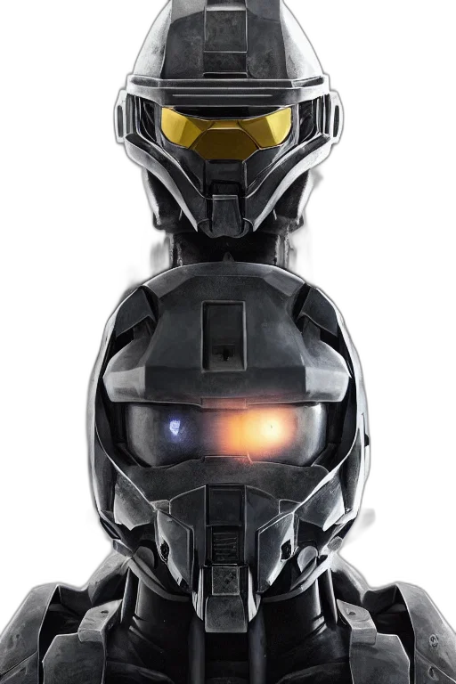 robot, face, mask, concept art transparent PNG cut-out