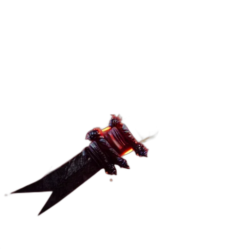 dragon, weapon, sword, staff transparent PNG cut-out