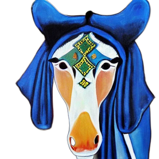 mask, crown, face, staff, oil painting, watercolor, concept art, photorealistic transparent PNG cut-out