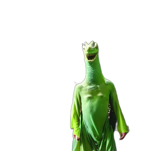 creature, dragon, staff, animal, concept art, 3d render, photorealistic, outer space transparent PNG cut-out