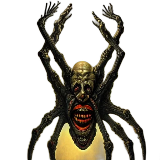 creature, animal, mask, hair transparent PNG cut-out