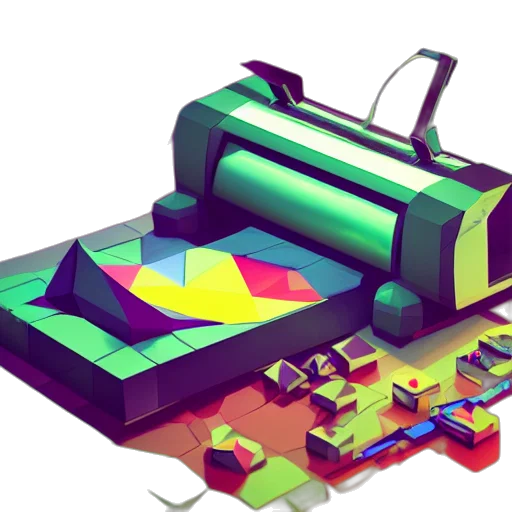 weapon, furniture, 3d render, concept art transparent PNG cut-out