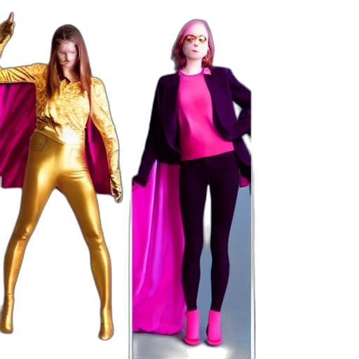 jacket, concept art, neon, colorful transparent PNG cut-out