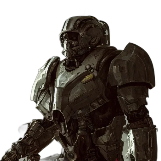 robot, weapon, concept art, fantasy art transparent PNG cut-out