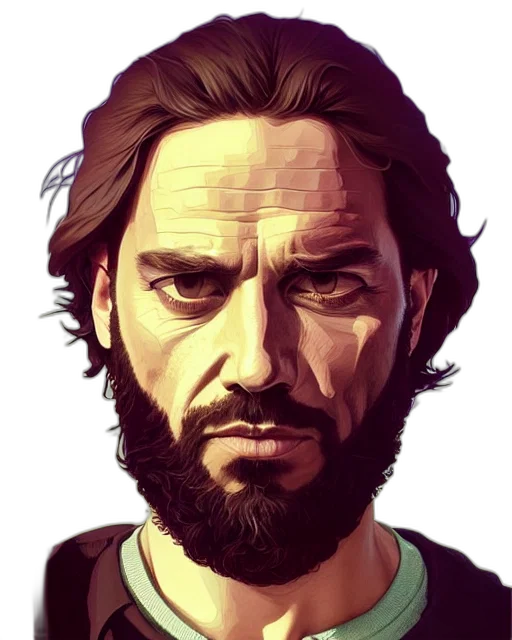 face, animal, weapon, photorealistic transparent PNG cut-out