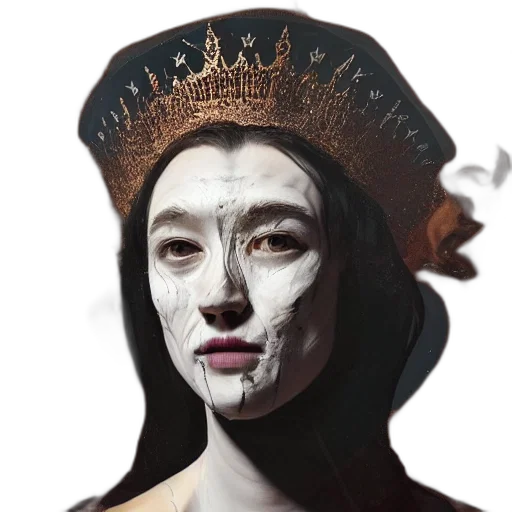 crown, mask, face, hat transparent PNG cut-out