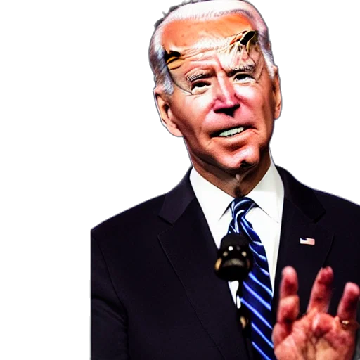 mask, joe, biden, turns, into, zombie transparent PNG cut-out