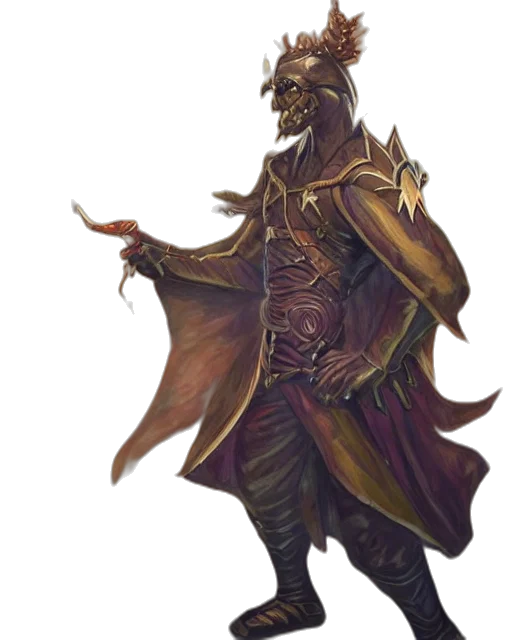 dragon, staff, mask, concept art transparent PNG cut-out