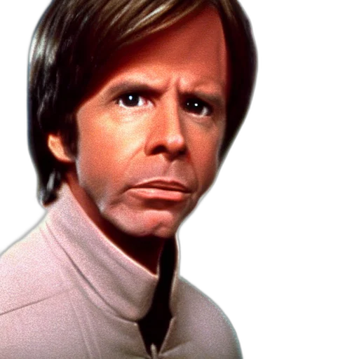staff, hair, face, film transparent PNG cut-out