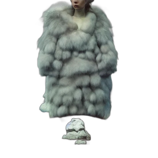 creature, jacket, dress, face, concept art, 3d render, fantasy art, photorealistic transparent PNG cut-out