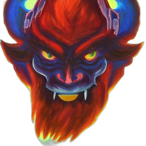 mask, face, staff, concept art, fantasy art, pixel art, watercolor, dark transparent PNG cut-out