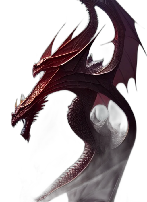 dragon, creature, staff, animal, fantasy art, concept art, pixel art, photorealistic transparent PNG cut-out