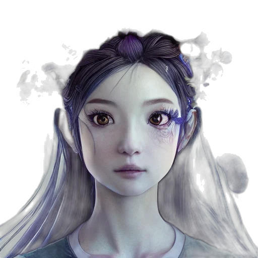 face, mask, staff, dragon transparent PNG cut-out