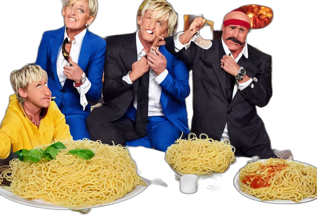 food, hat, ellen, degeneres transparent PNG cut-out