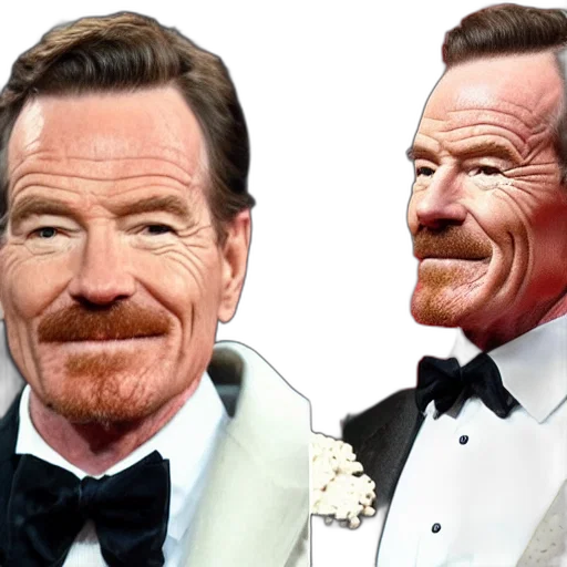 face, photorealistic, concept art, cartoon, comic book art, bryan, cranston, suit transparent PNG cut-out