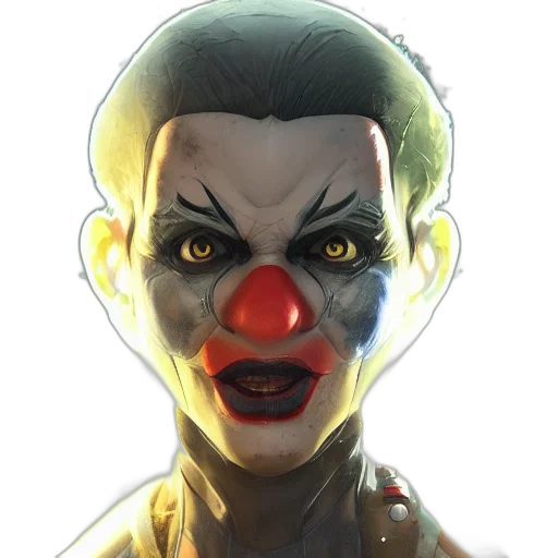 face, mask, creature, concept art transparent PNG cut-out