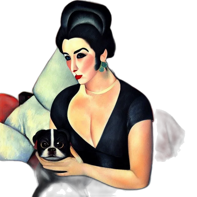 photorealistic, cartoon, pixel art, oil painting transparent PNG cut-out