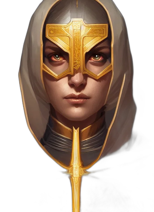 mask, face, crown, jewelry transparent PNG cut-out
