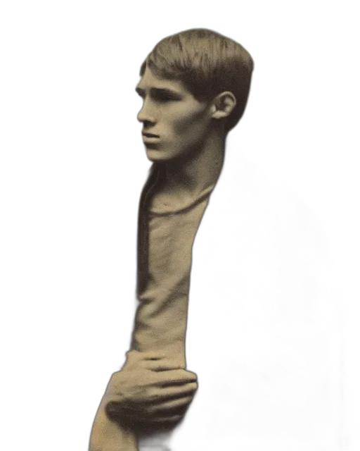 face, staff, hair, creature transparent PNG cut-out