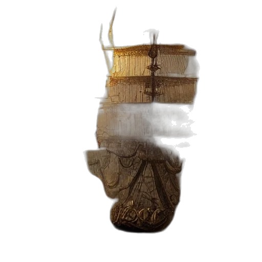 bottle, shoes, crown, hat, 3d render, concept art, photorealistic, fantasy art transparent PNG cut-out