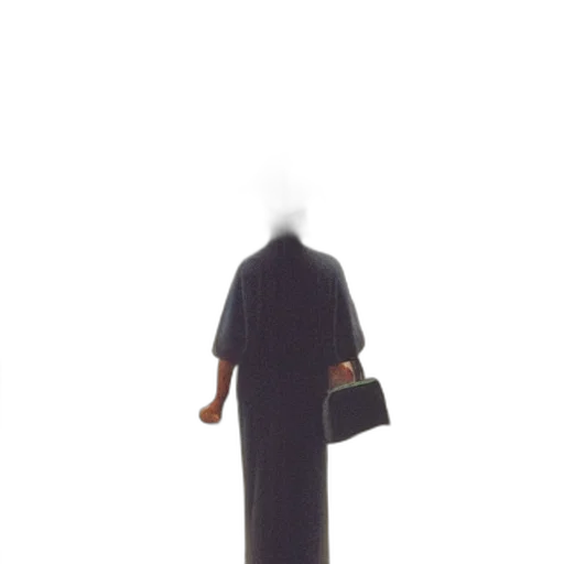 dress, staff, umbrella, hat transparent PNG cut-out