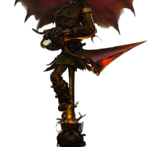 staff, dragon, sword, weapon transparent PNG cut-out
