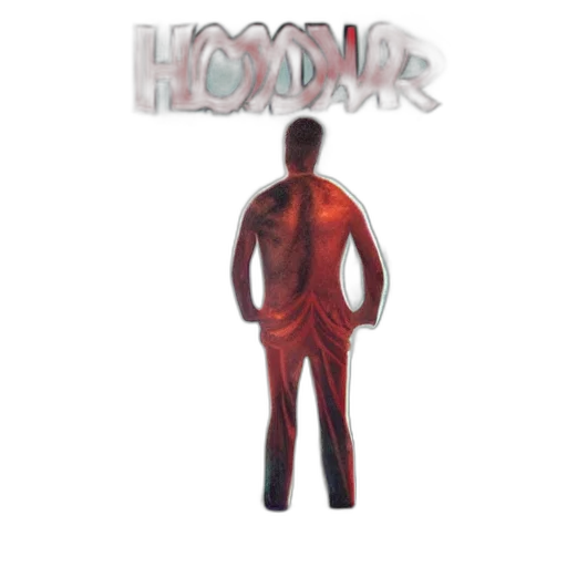 jacket, robot, staff, creature transparent PNG cut-out