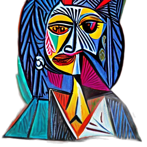 mask, face, hat, crown, cartoon, oil painting, photorealistic, concept art transparent PNG cut-out