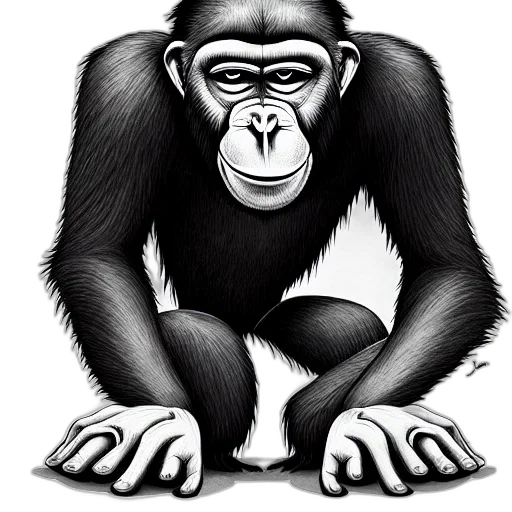 animal, creature, mask, face, photorealistic, cartoon, concept art, pencil sketch transparent PNG cut-out