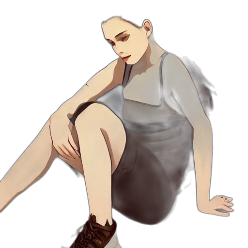 dress, creature, shoes, concept art transparent PNG cut-out